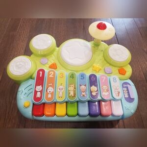 Playworld 3 In 1 Musical Toy PIano for Kids